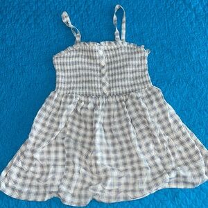 Torrid Blue and White Plaid Tank Top